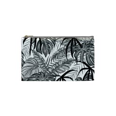 Drawing Leaves Nature Picture Cosmetic Bag (small)