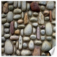 The Stones Facade Wall Building Canvas 16  X 16 