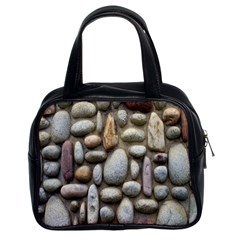 The Stones Facade Wall Building Classic Handbag (two Sides)