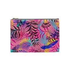 Illustration Reason Leaves Design Cosmetic Bag (medium) by Sapixe