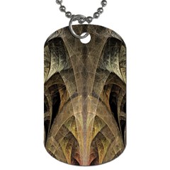 Fractal Art Graphic Design Image Dog Tag (one Side)