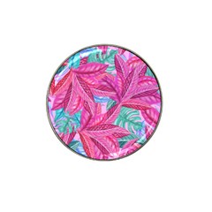 Leaves Tropical Reason Stamping Hat Clip Ball Marker by Sapixe