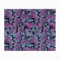 Modern Abstract Texture Pattern Small Glasses Cloth (2-side) by dflcprints