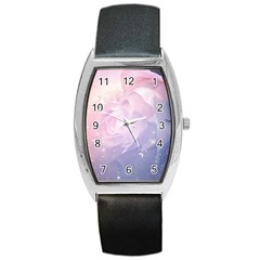 Wonderful Roses In Soft Colors Barrel Style Metal Watch by FantasyWorld7