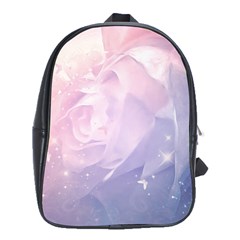 Wonderful Roses In Soft Colors School Bag (xl) by FantasyWorld7