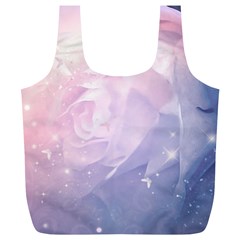 Wonderful Roses In Soft Colors Full Print Recycle Bag (xl)