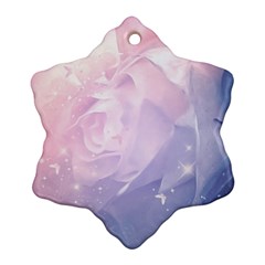 Wonderful Roses In Soft Colors Ornament (snowflake) by FantasyWorld7