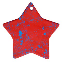 Blue Blood Ornament (star) by WILLBIRDWELL