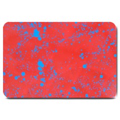 Blue Blood Large Doormat  by WILLBIRDWELL