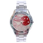 RED DWARF Stainless Steel Analogue Watch Front