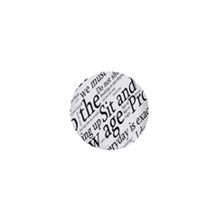 Abstract Minimalistic Text Typography Grayscale Focused Into Newspaper 1  Mini Buttons