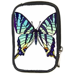 A Colorful Butterfly Compact Camera Leather Case