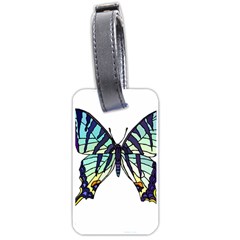 A Colorful Butterfly Luggage Tags (One Side) 