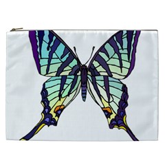 A Colorful Butterfly Cosmetic Bag (XXL)