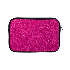 Hot Pink Glitter Apple Ipad Mini Zipper Cases by snowwhitegirl