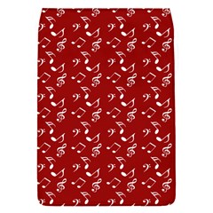 Red White Music Removable Flap Cover (s)