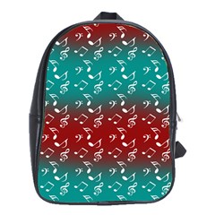 Red Teal Music School Bag (xl)