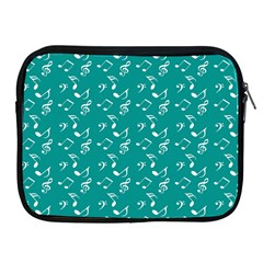 Teal Music Apple Ipad 2/3/4 Zipper Cases