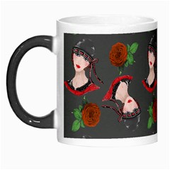 Vintage Flapper Woman Morph Mugs by snowwhitegirl