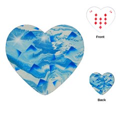 Space Fracture Playing Cards (heart) by WILLBIRDWELL