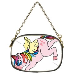 Unicorn Arociris Raimbow Magic Chain Purse (Two Sides)