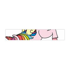 Unicorn Arociris Raimbow Magic Flano Scarf (Mini)