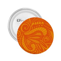 Pop Orange 2 25  Buttons by ArtByAmyMinori
