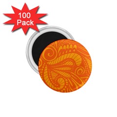 Pop Orange 1 75  Magnets (100 Pack) 