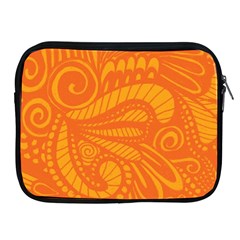 Pop Orange Apple Ipad 2/3/4 Zipper Cases