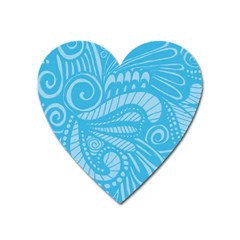 Pop Sky Heart Magnet by ArtByAmyMinori