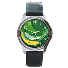 Eden Round Metal Watch