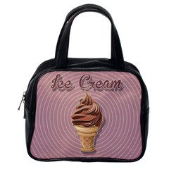 Pop Art Ice Cream Classic Handbag (one Side) by Valentinaart