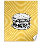 Pop art Hamburger  Canvas 16  x 20  15.75 x19.29  Canvas - 1