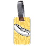 Pop art hot dog Luggage Tags (Two Sides) Front