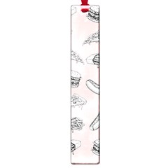 Fast Food Pattern Large Book Marks by Valentinaart