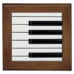 Keybord Piano Framed Tiles