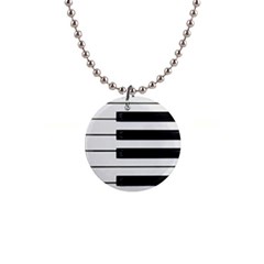 Keybord Piano Button Necklaces