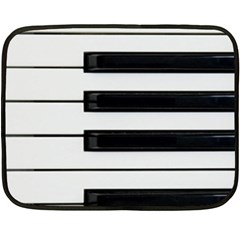 Keybord Piano Fleece Blanket (Mini)