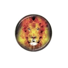 Fractal Lion Hat Clip Ball Marker