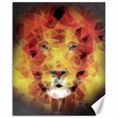 Fractal Lion Canvas 16  x 20 