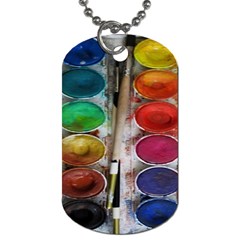 Paint Box Dog Tag (Two Sides)