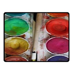 Paint Box Fleece Blanket (Small)