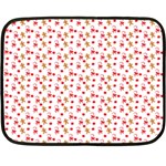 Cake Christmas Gingerbread Man Wallpapers Double Sided Fleece Blanket (Mini)  35 x27  Blanket Front