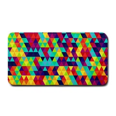 Bright Color Triangles Seamless Abstract Geometric Background Medium Bar Mats