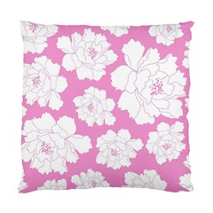 Beauty Flower Floral Pink Standard Cushion Case (two Sides)