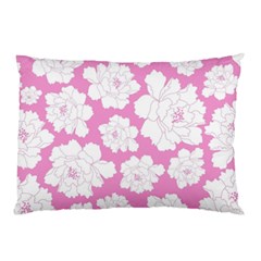 Beauty Flower Floral Pink Pillow Case (two Sides)