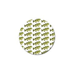 Green Small Fish Water Golf Ball Marker