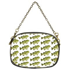 Green Small Fish Water Chain Purse (one Side)