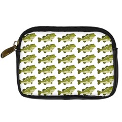 Green Small Fish Water Digital Camera Leather Case