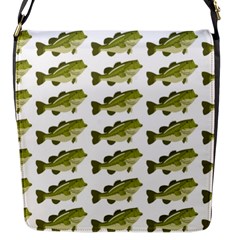 Green Small Fish Water Flap Closure Messenger Bag (s)
